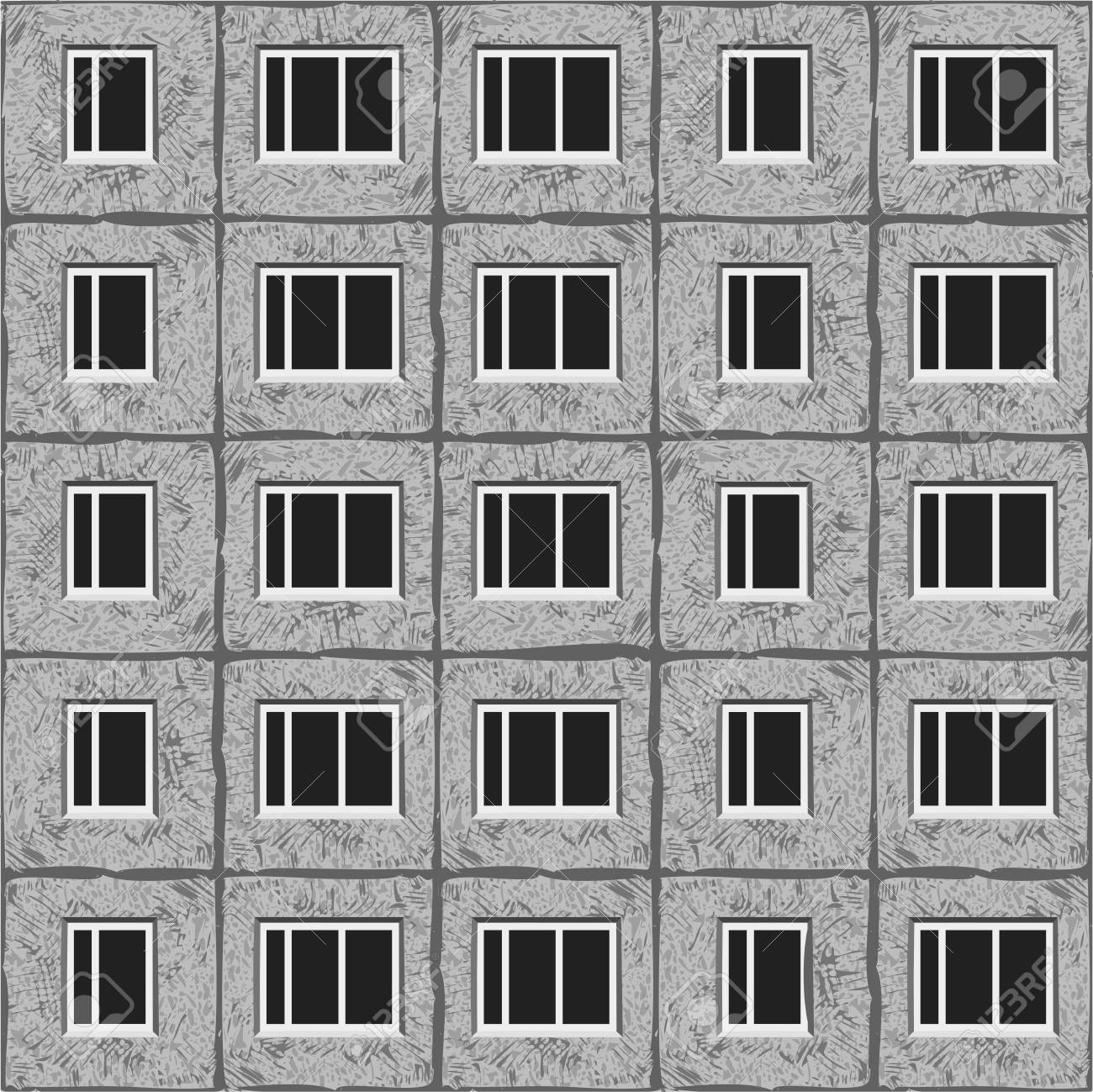 104917113 soviet architecture grey unified panel house pattern texture element
