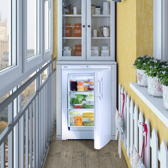 можно ли держать холодильник на балконе